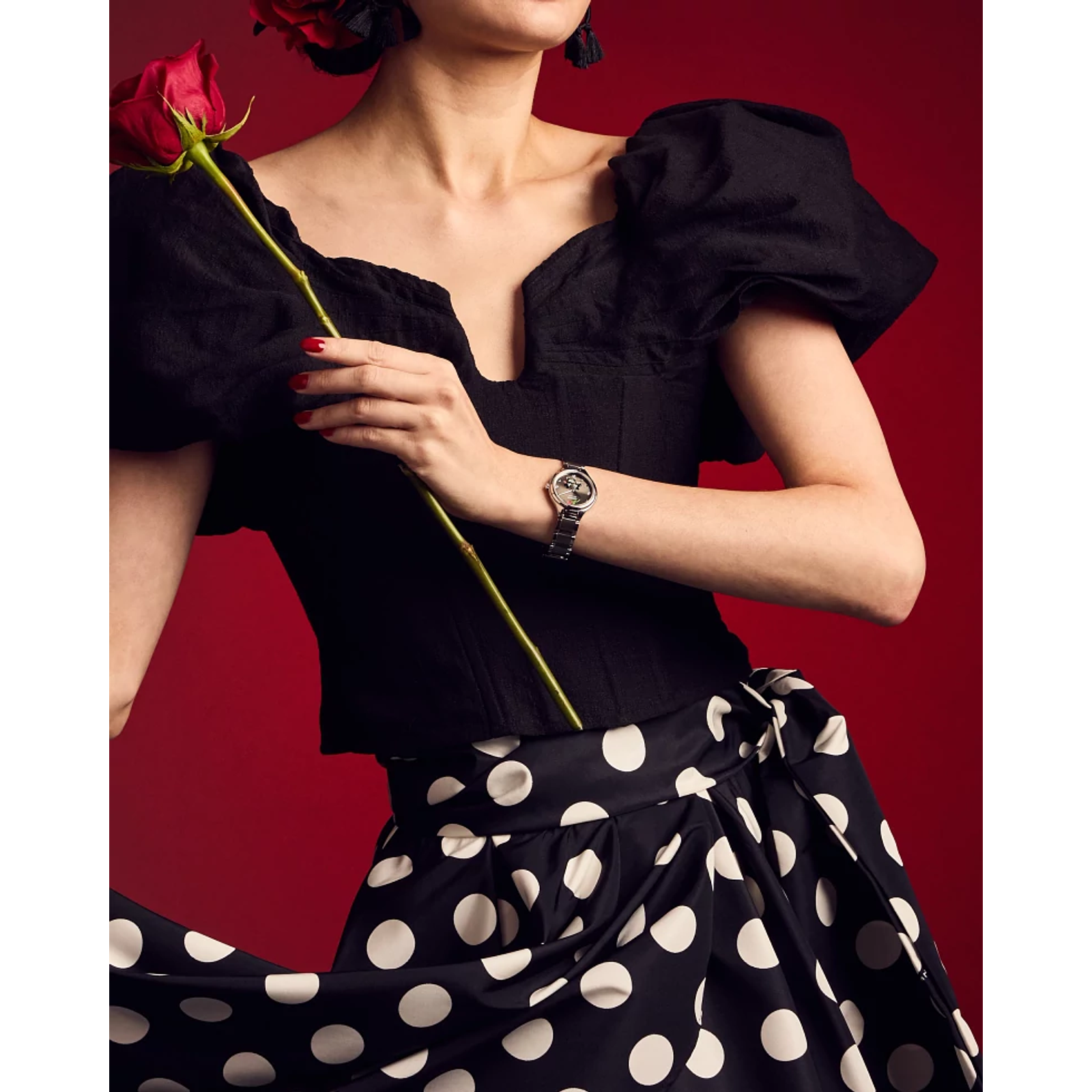 Reloj Citizen Mickey Mouse and Minnie Mouse Tango Disney FE2101-58W | Elegancia relojería